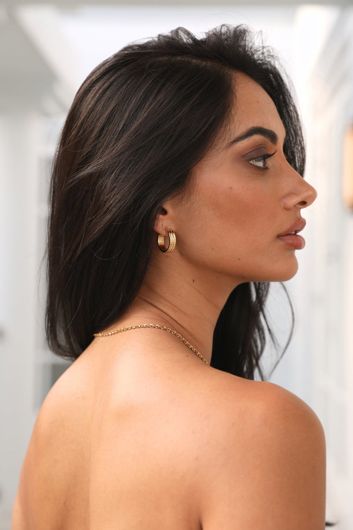 Náušnice Fine Day z 18K zlata