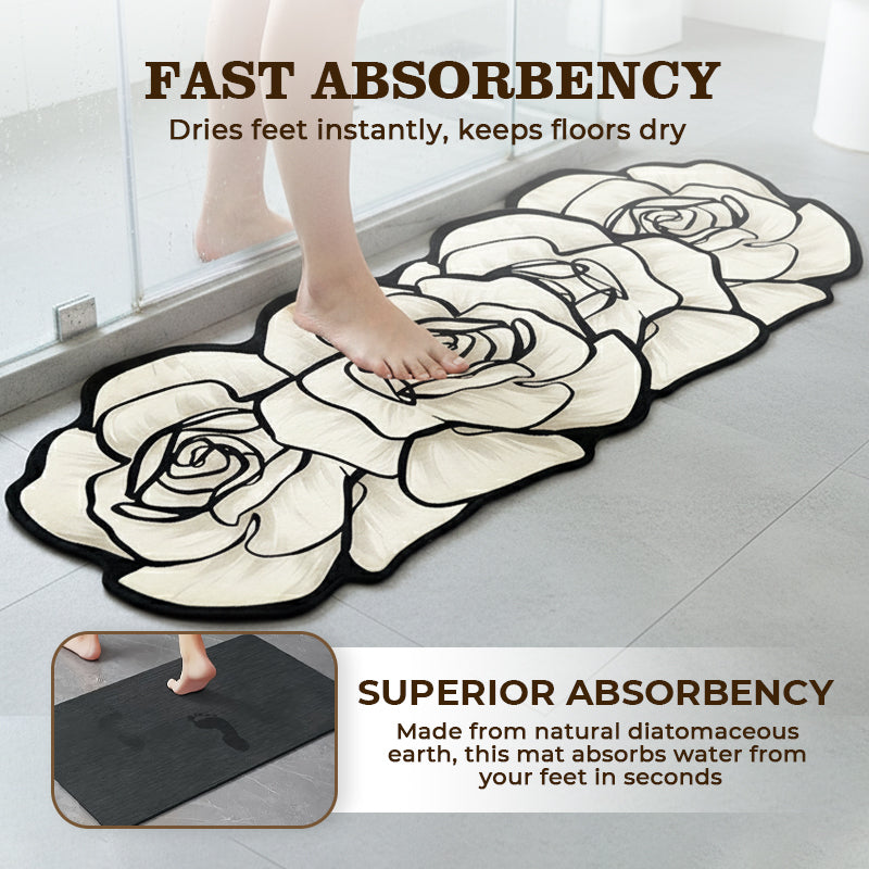 Pavlína | Rychleschnoucí podložka s květinami