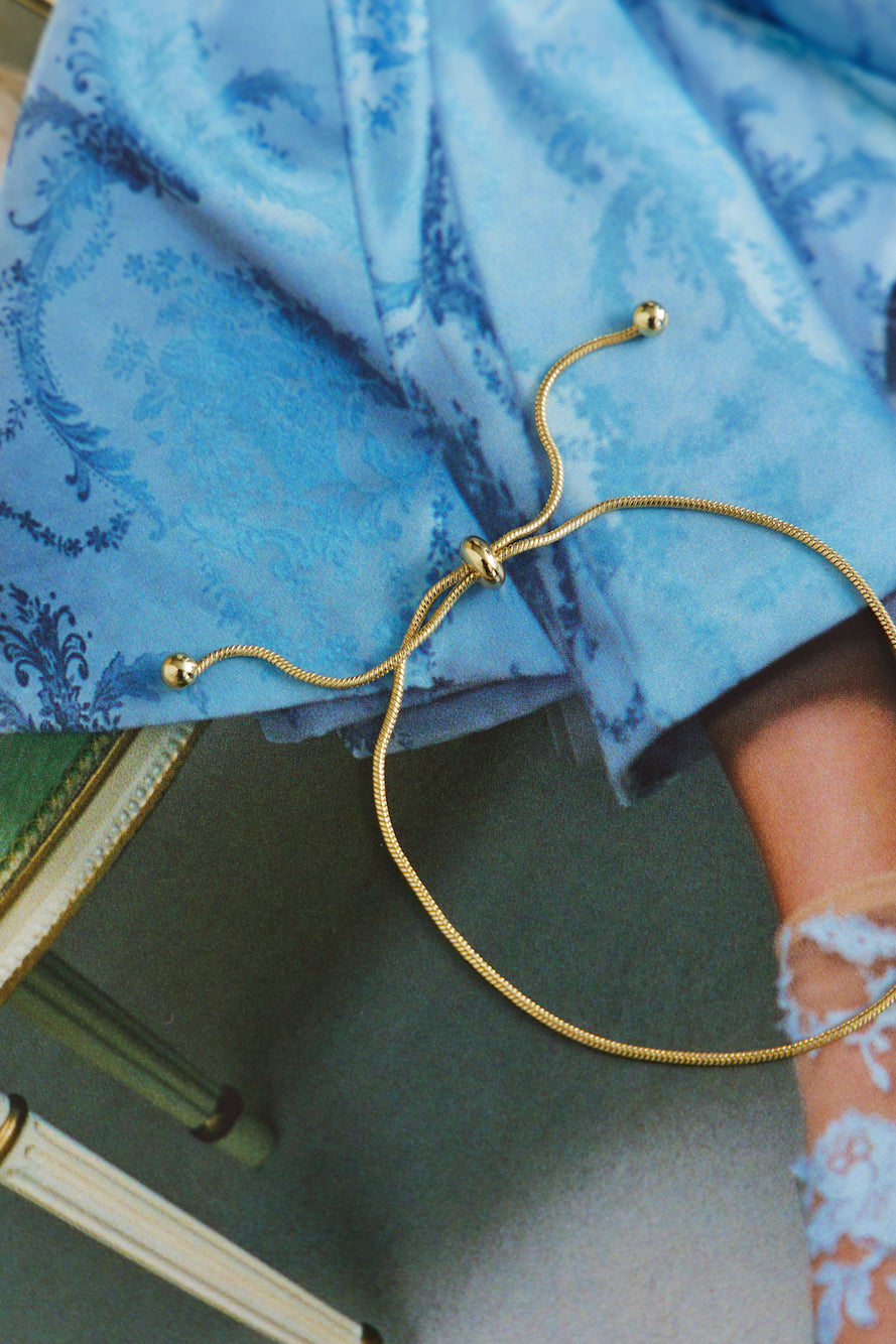 Náhrdelník se srdcem z 18K zlaceného kovu