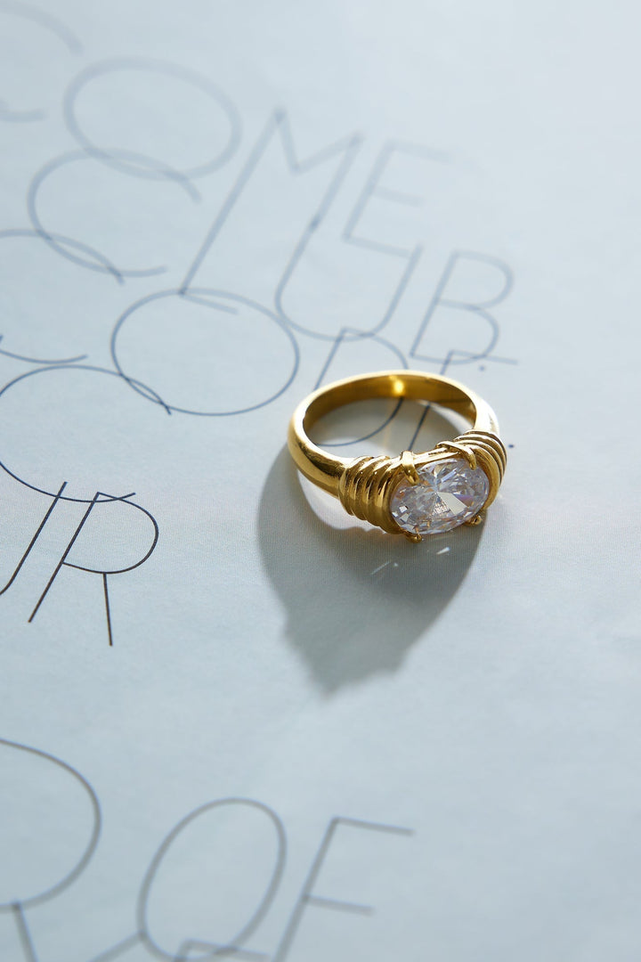 Prsten The Only Girl z 18k zlaceného zlata