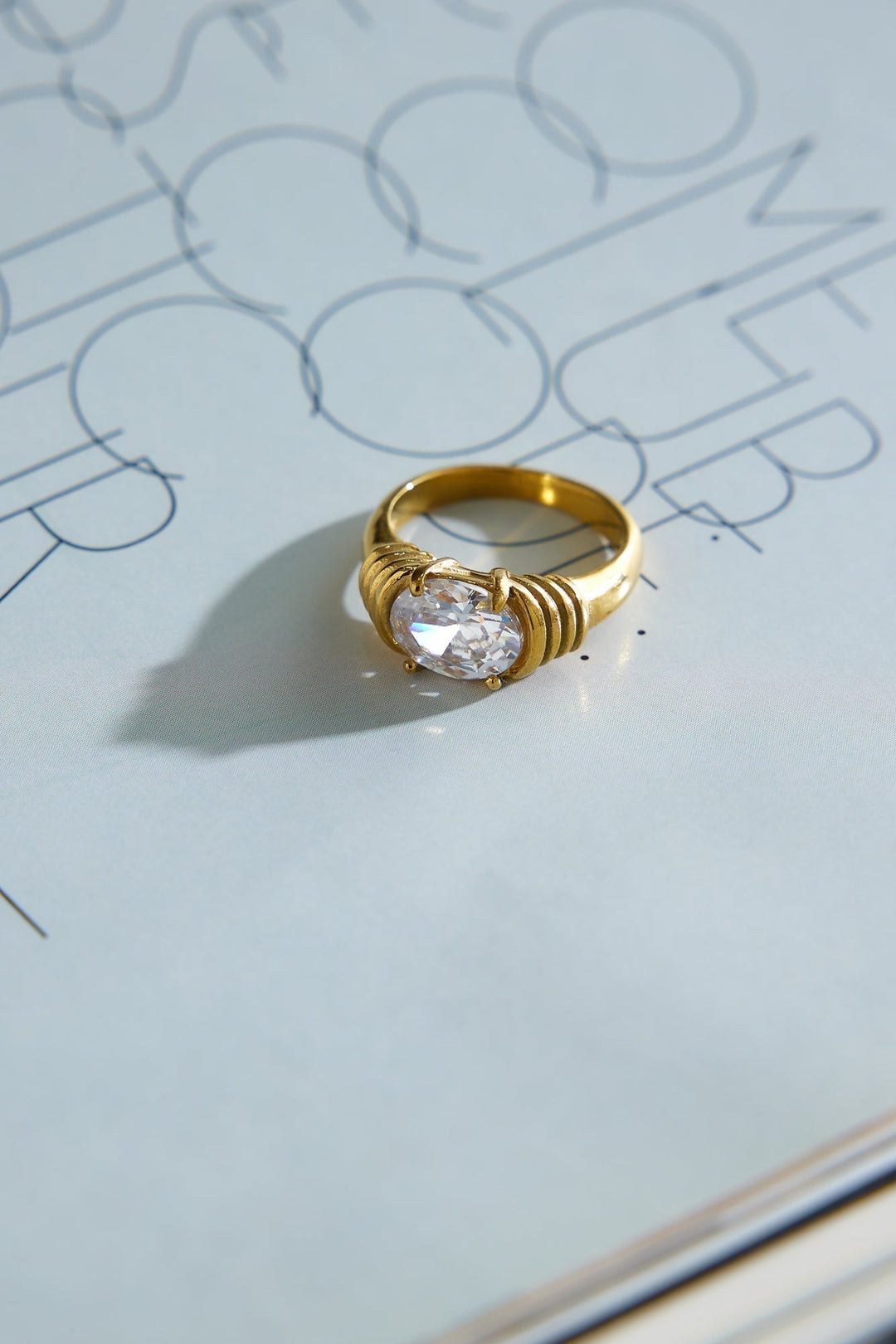 Prsten The Only Girl z 18k zlaceného zlata