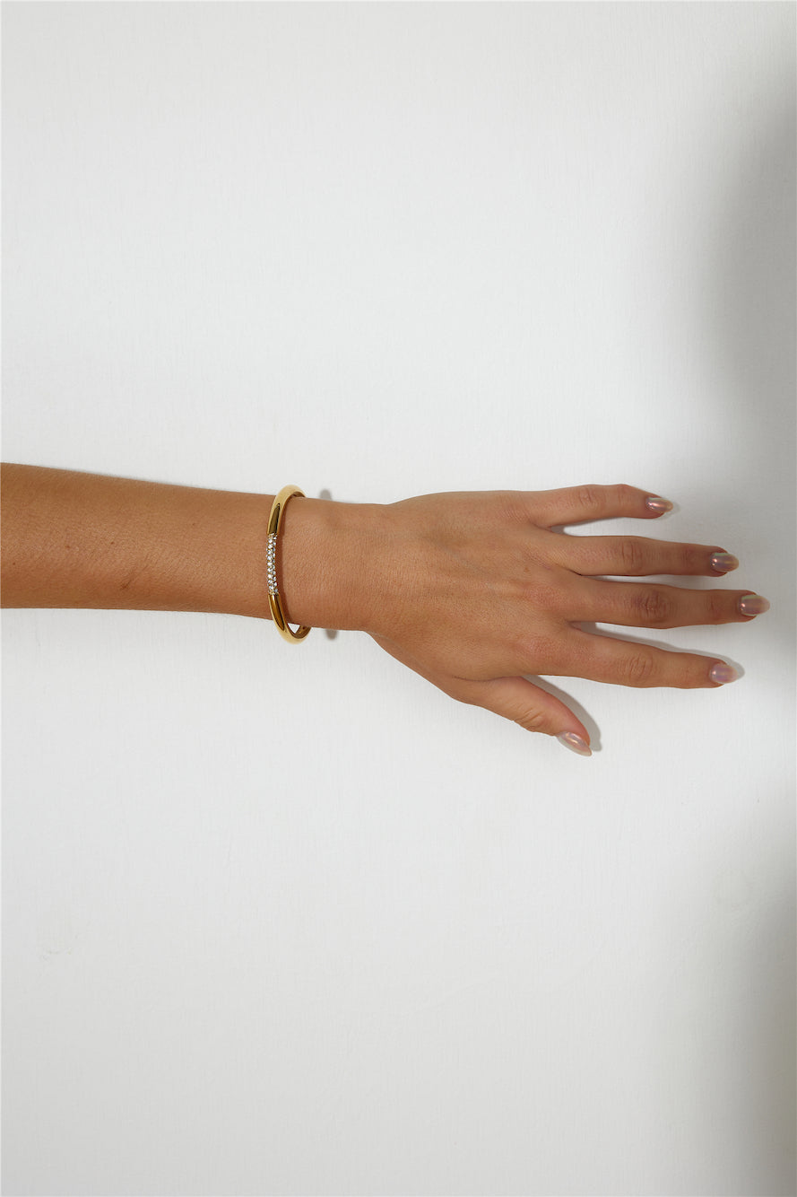 Náramek z 18k zlata s prohlášením