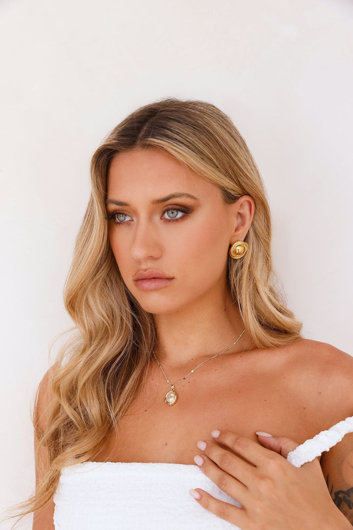 Náušnice z 18k zlata s elegantním designem