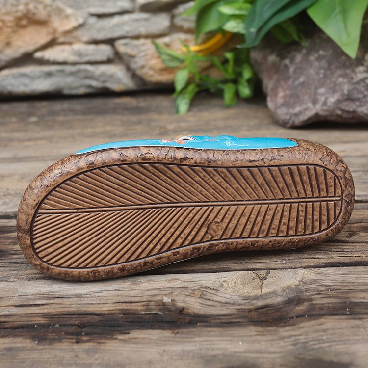 Claire – Élégantes sandales à talon avec motif floral