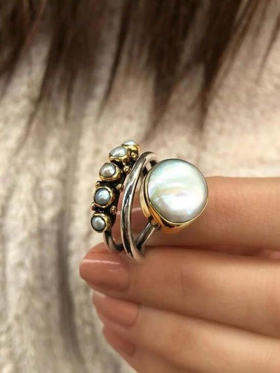Otevírací prsten Pearlinlay