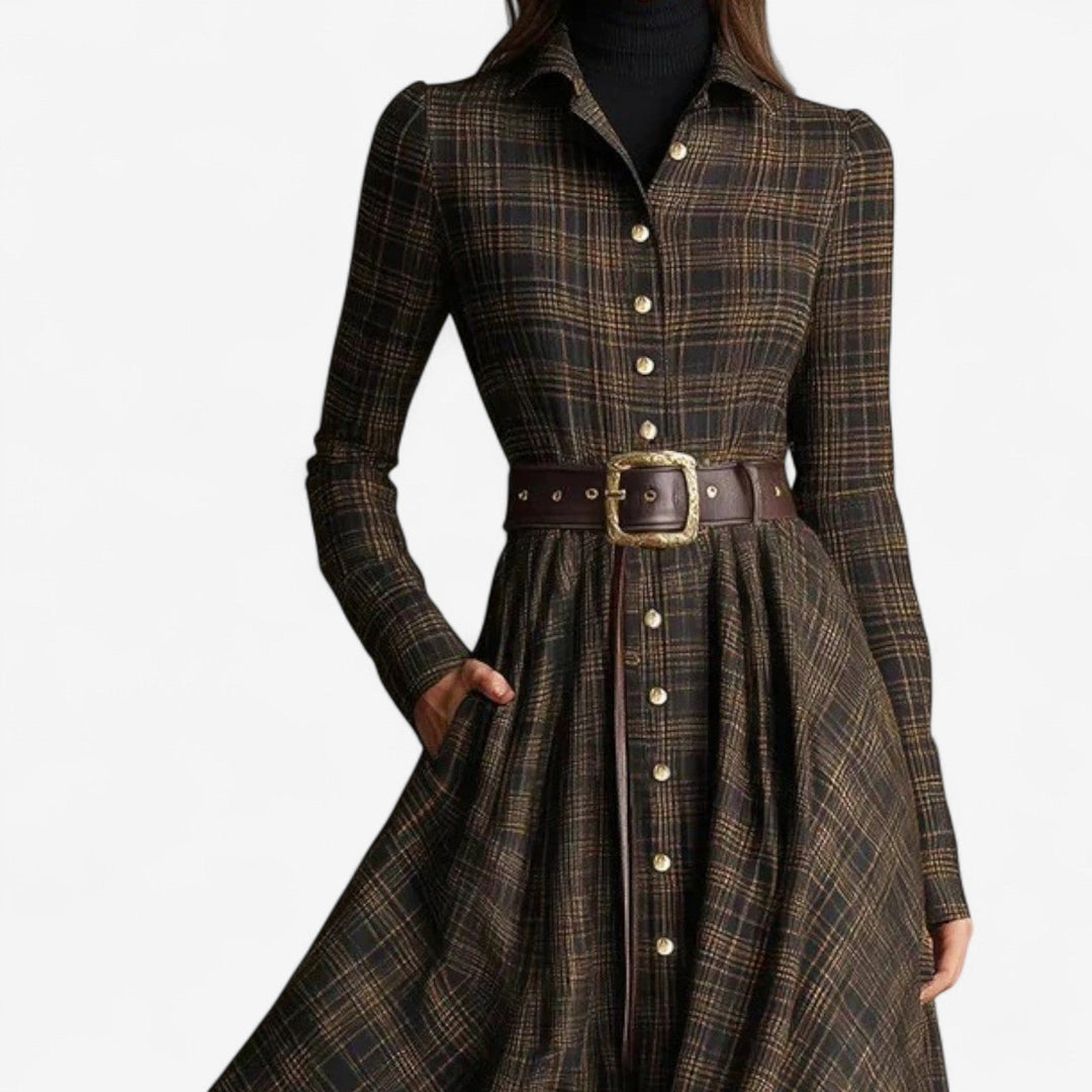 Sarah - Maxi inspirované vintage stylem