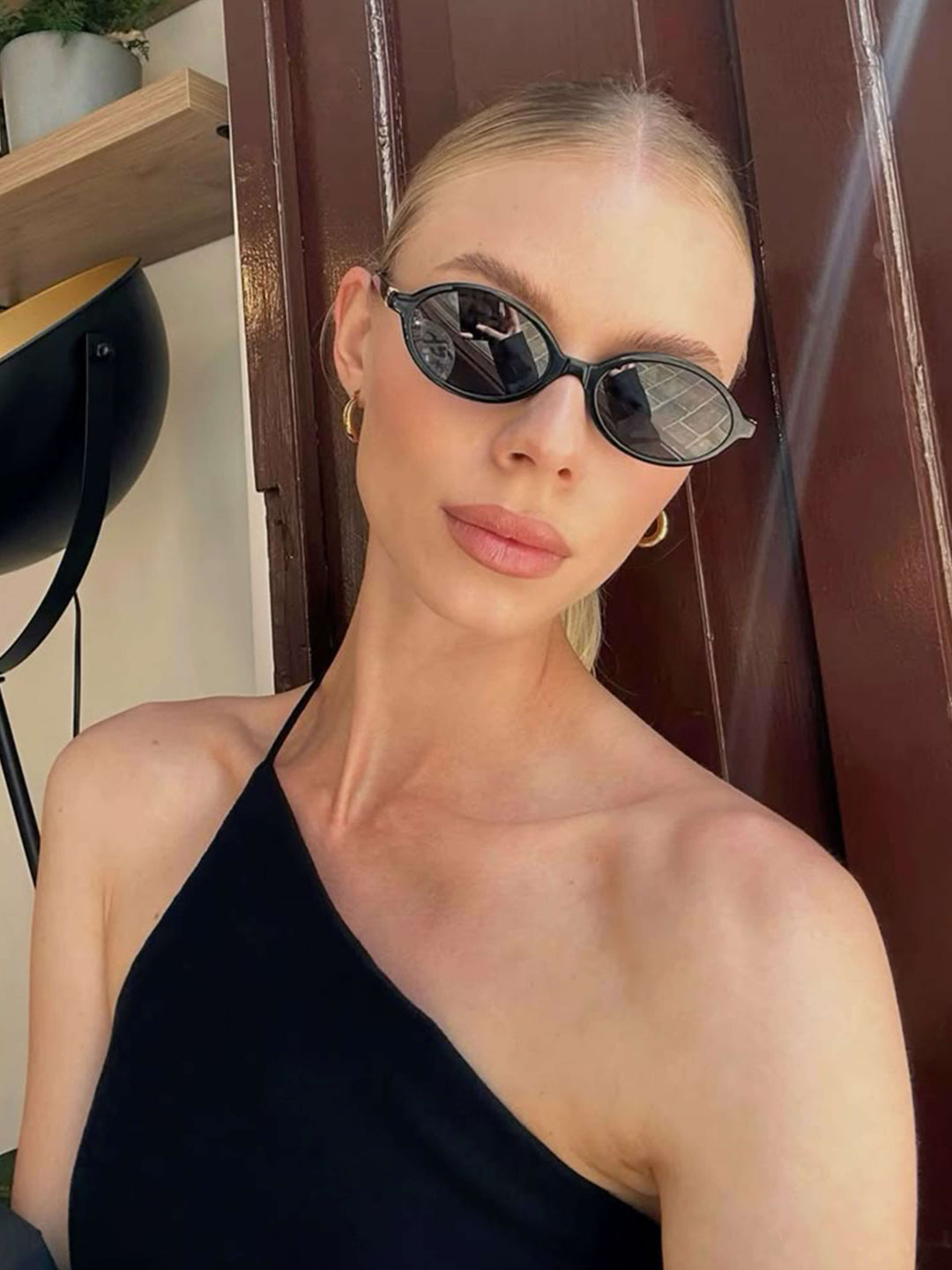 Clarence Ovale Sluneční Brýle