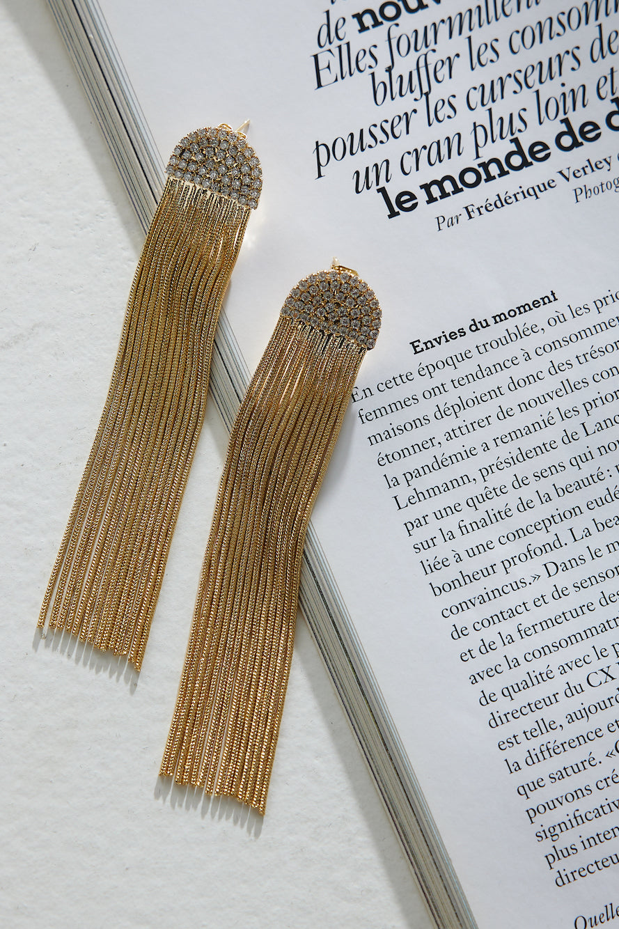 Náušnice Golden Times z 18k zlata