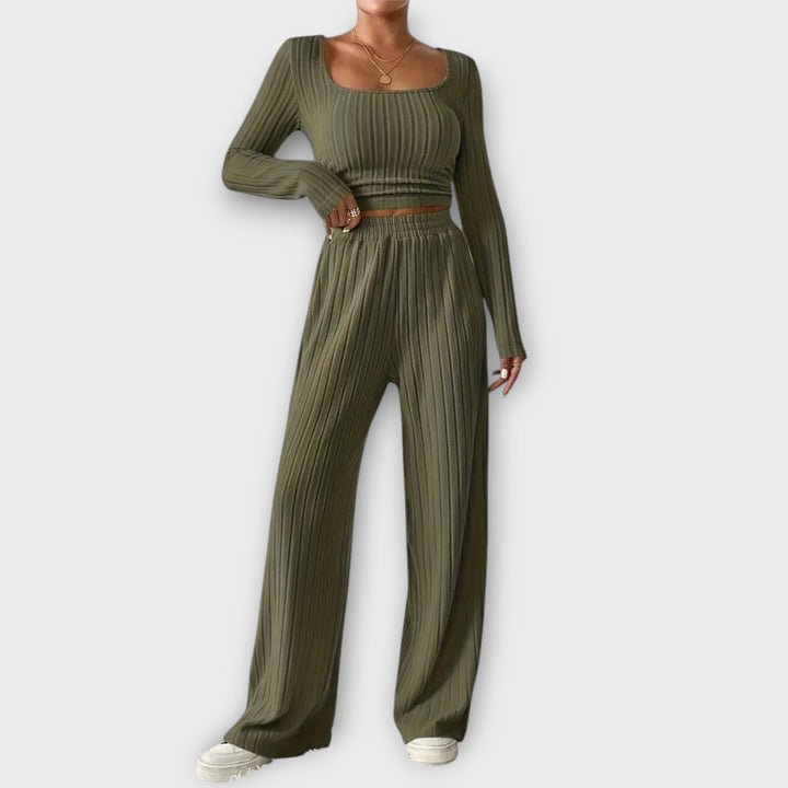 Elodie – Luxusní dvoudílný outfit z měkké látky