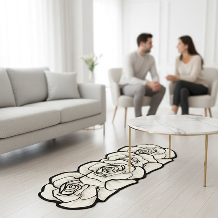 Pavlína | Rychleschnoucí podložka s květinami