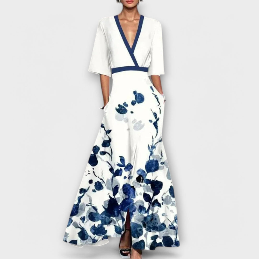 Elegantní design dámských šatů